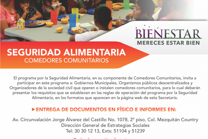 Imagen alusiva a la nota Invita la SEDIS a participar en la operación o instalación de comedores comunitarios