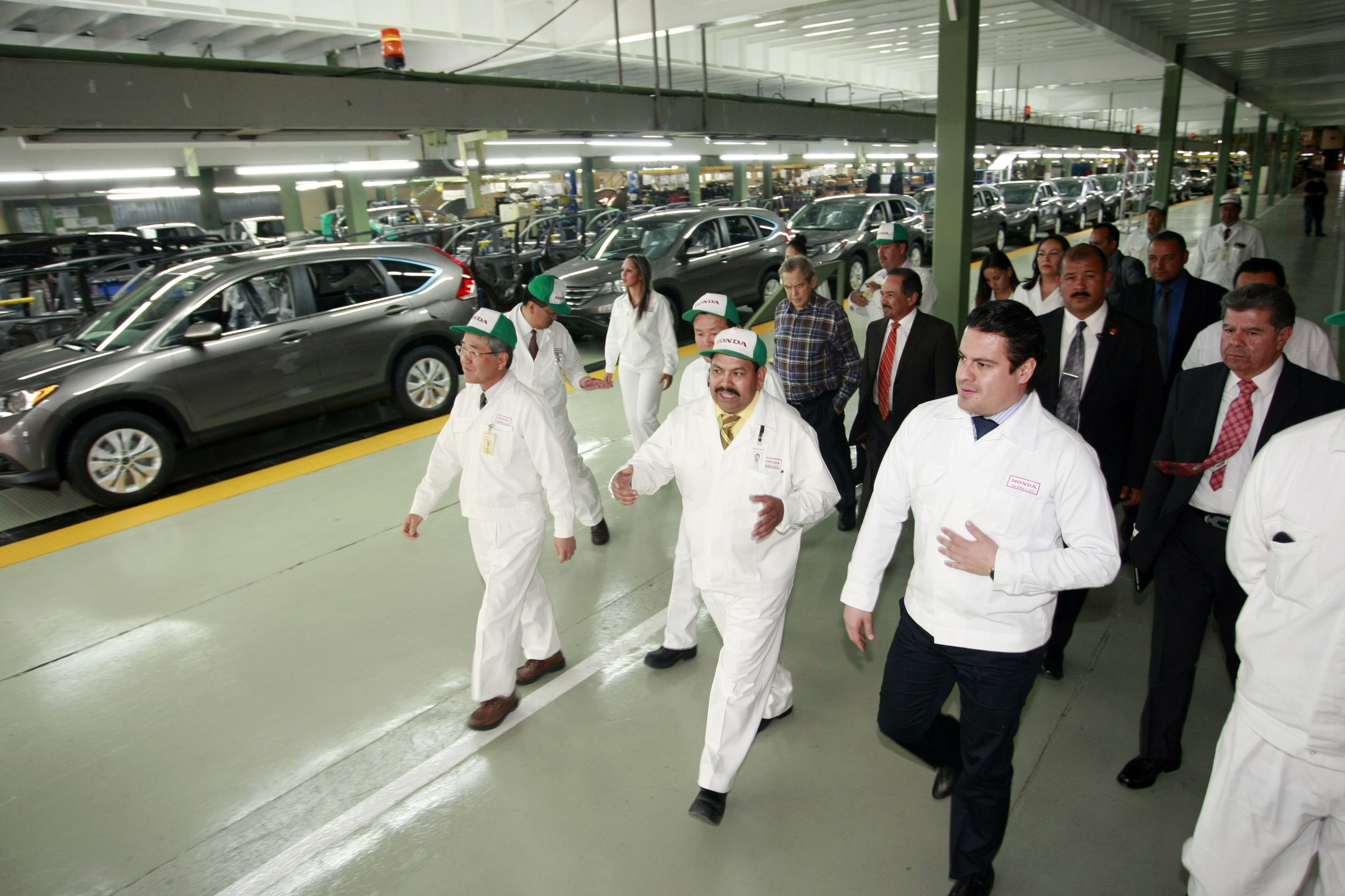 Inaugura Gobernador del Estado Aristóteles Sandoval la ampliación de la armadora  Honda 