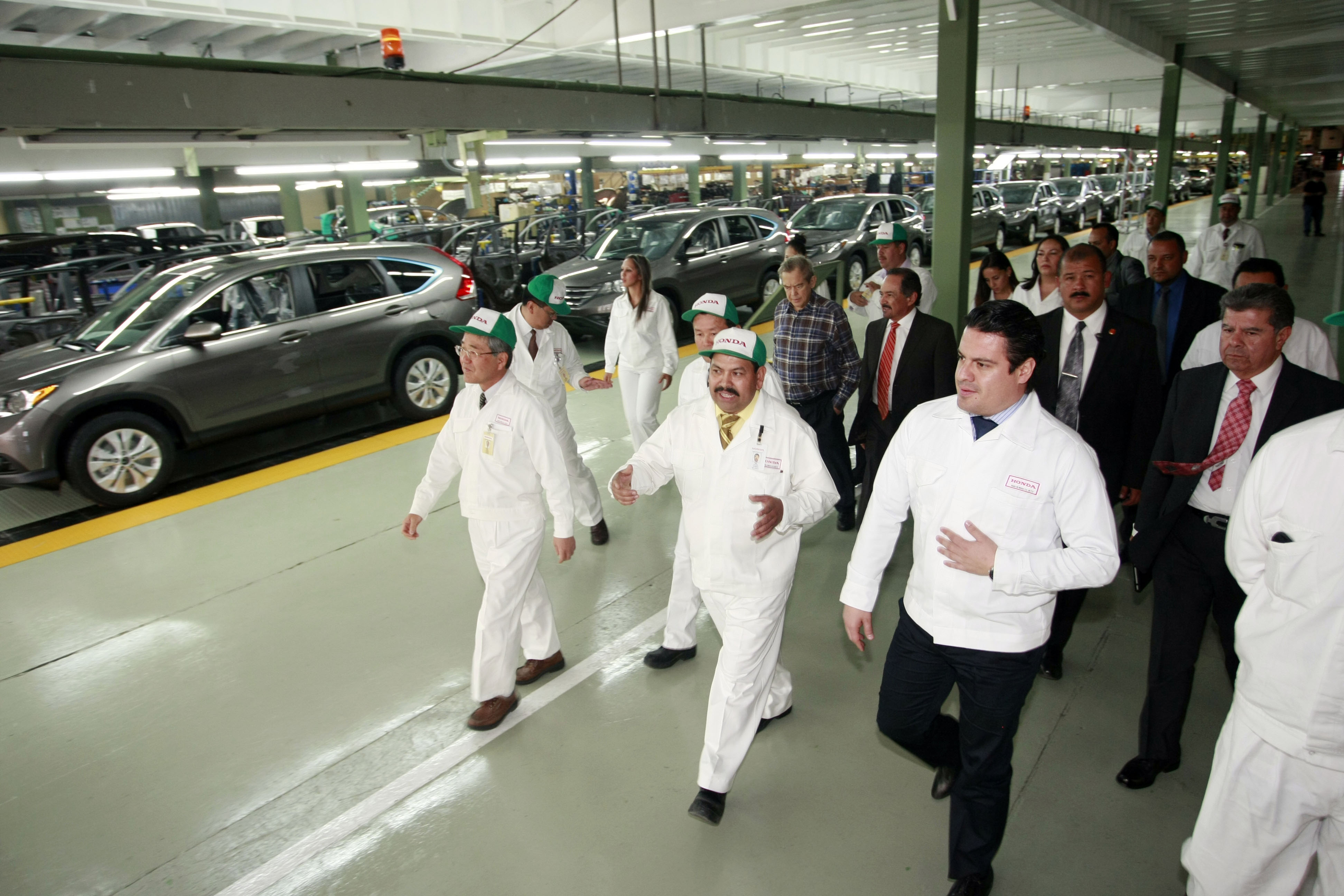 Inaugura Gobernador del Estado Aristóteles Sandoval la ampliación de la armadora Honda Inaugura Gobernador del Estado Aristóteles Sandoval la ampliación de la armadora Honda