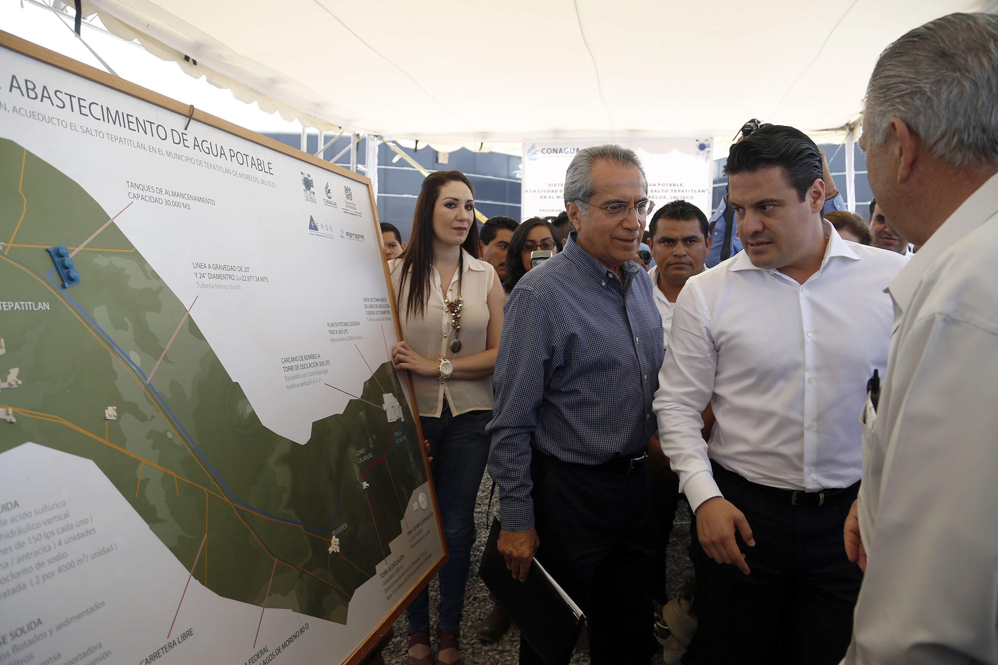 Presenta Gobernador de Jalisco proyecto de abastecimiento de agua para Tepatitlán 