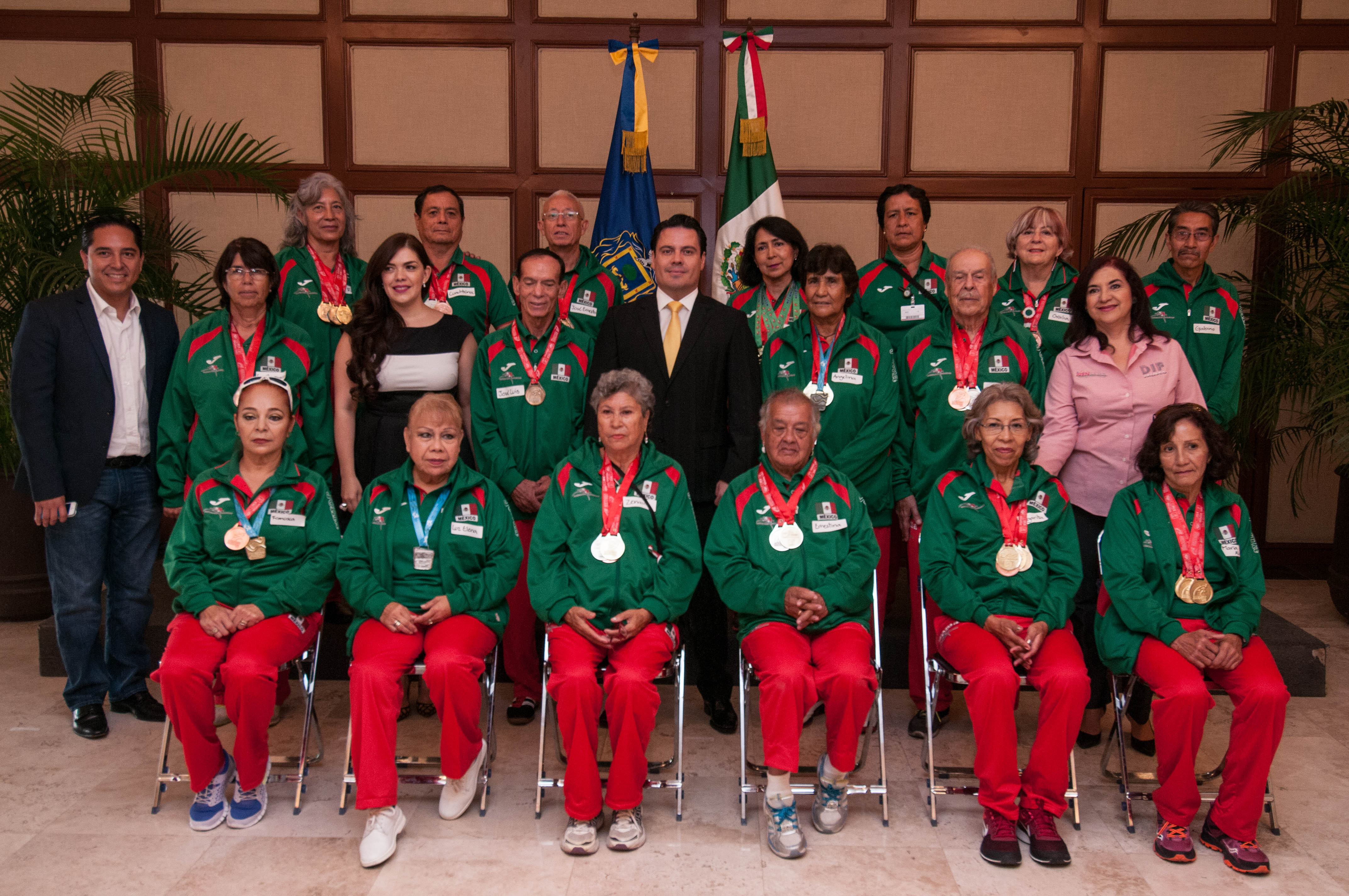 Van atletas jaliscienses de la tercera edad al World Master Athletics