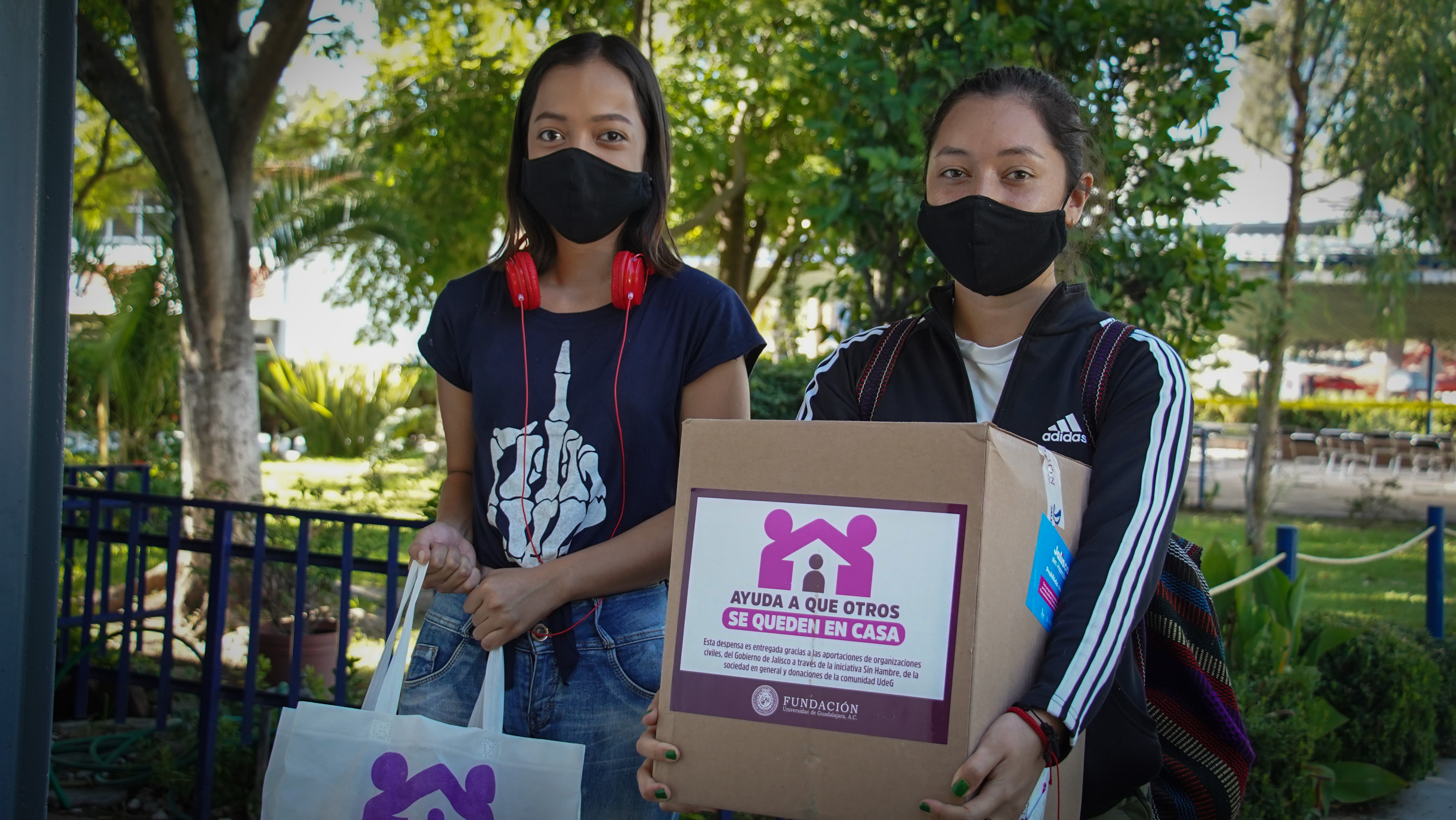 Se realiza segunda entrega de despensas a estudiantes de la UdeG | Gobierno  del Estado de Jalisco