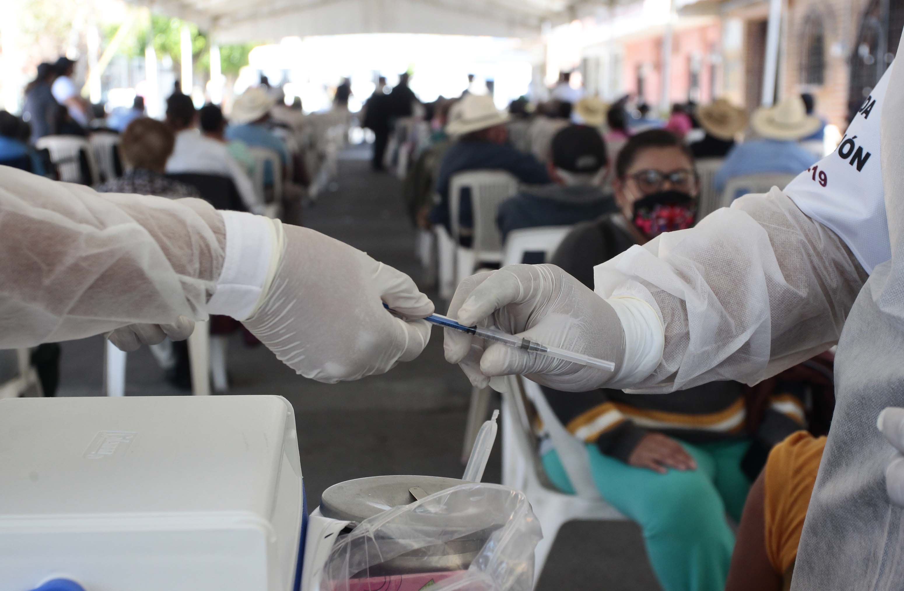 En Zona Norte de Jalisco avanza vacunación de adultos mayores contra COVID-19 con gran fluidez