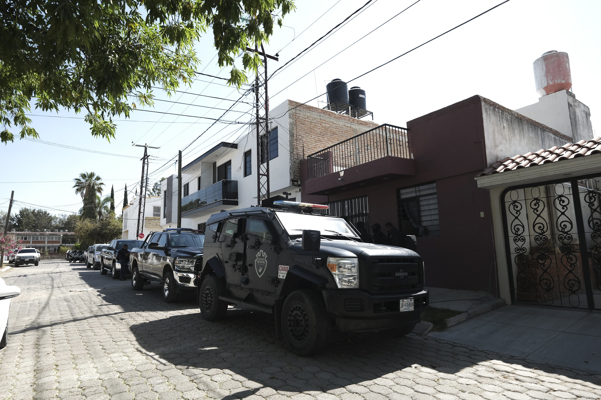 SSE asegura una vivienda con armas en Lagos de Moreno