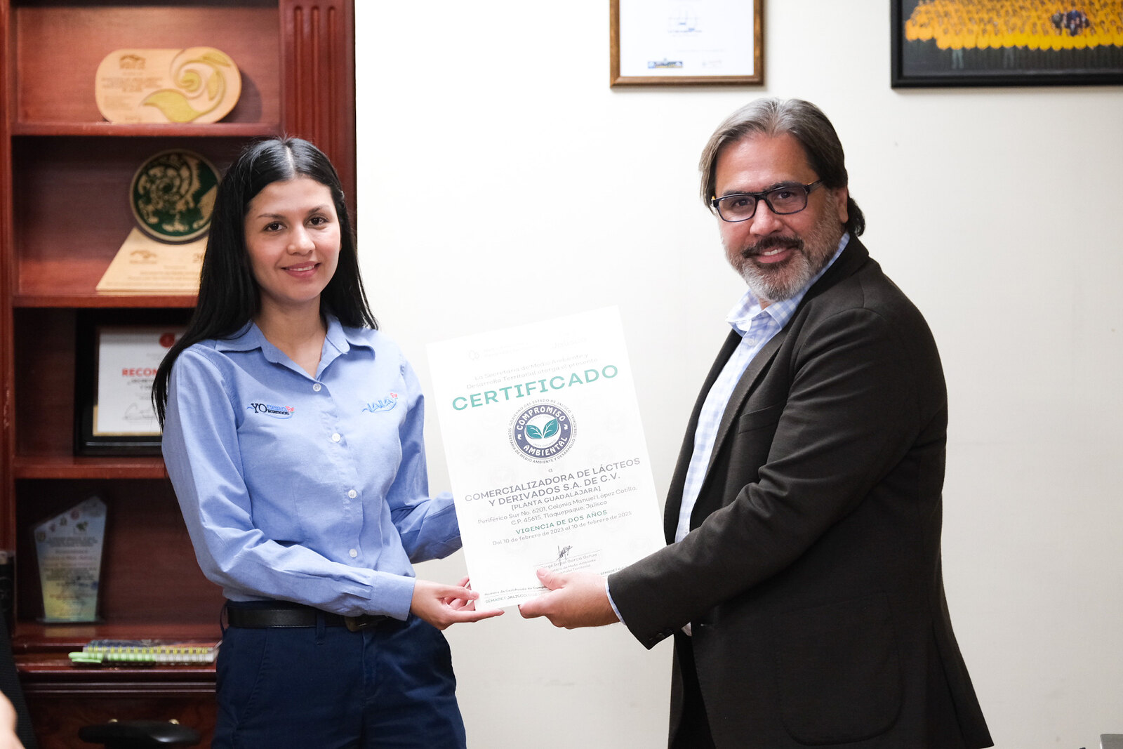 Reconoce Semadet a empresas por prácticas sustentables