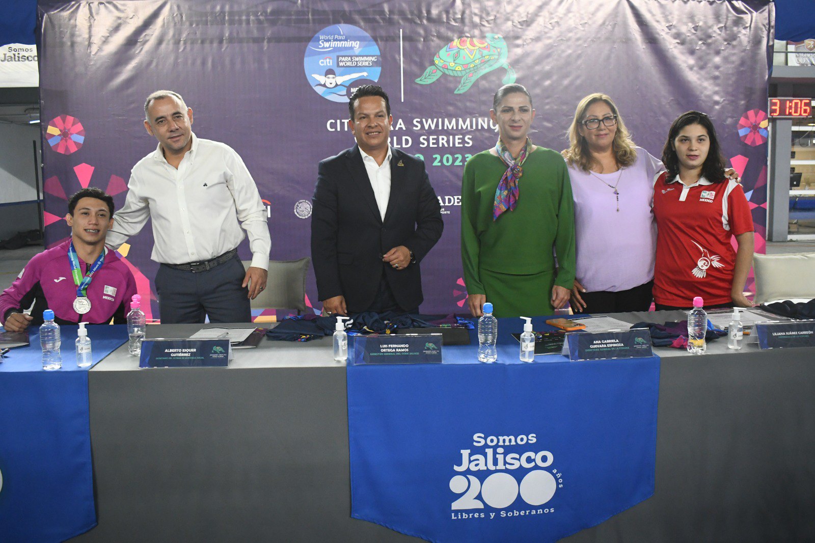 Anuncian la Serie Mundial de Para-Natación en Guadalajara