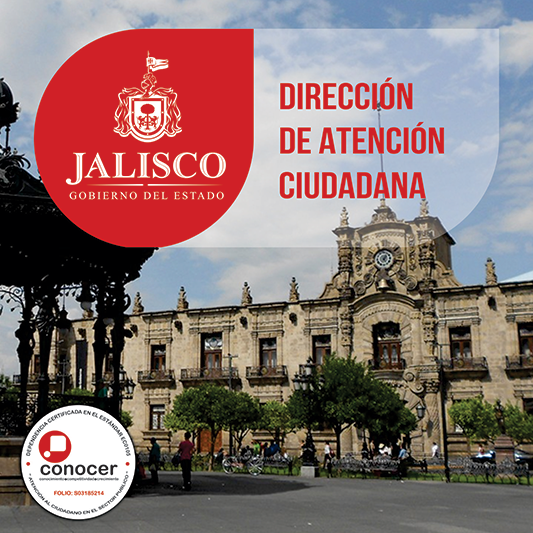 Banner alusivo al reconocimiento recibido llamado CONCOCER, por la actividad realizada en torno a la atención ciudadana. En ella podemos ver al equipo de esta dirección posando para una foto grupal.