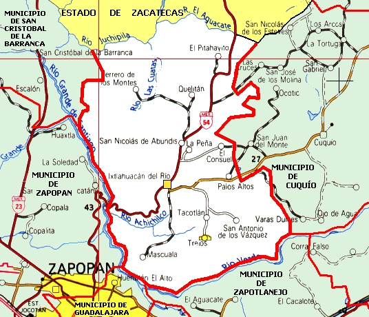 Mapa de localización del Ayuntamiento