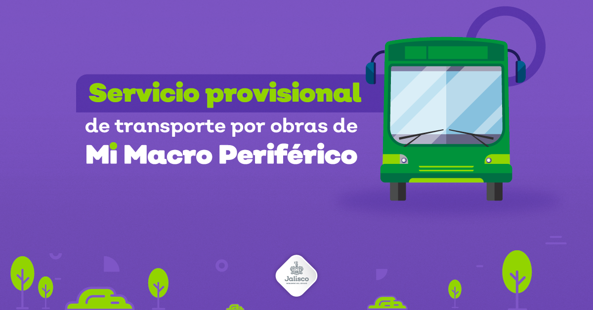 El proyecto Mi Macro Periférico avanza, ahora con la construcción de nuevos puentes peatonales, completamente accesibles, con rampas, elevadores, guías podotáctiles e iluminación para beneficio de las y los usuarios de transporte público de la metrópoli.  Por lo cuál, se retiran simultáneamente los puentes viejos que no cumplían con las condiciones mínimas de accesibilidad, comenzando el viernes 8 y concluyendo el lunes 11 octubre.  Dos en López Mateos (colonia El Mante) Uno en San Sebastianito Uno en El Br