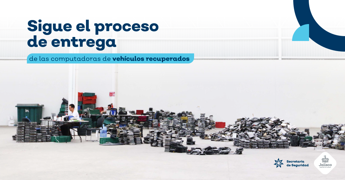 Proceso de entrega de computadoras automotrices recuperadas 