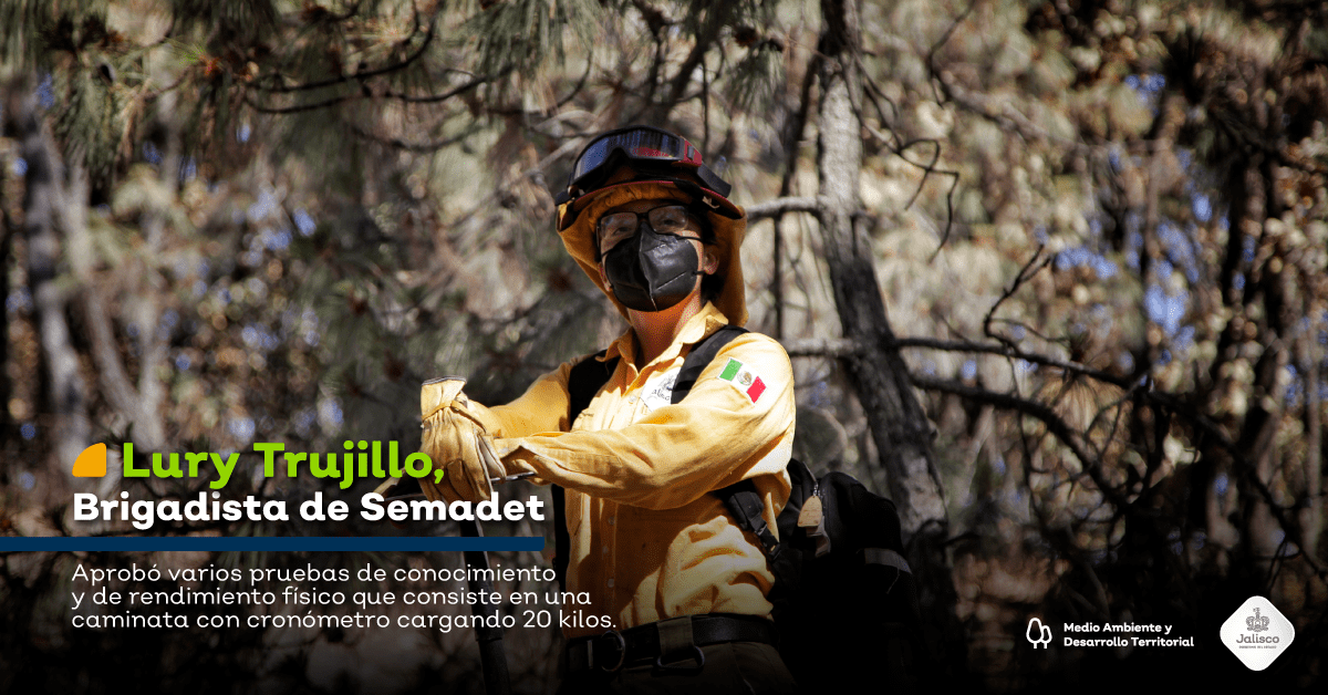 Lury Trujillo; una combatiente forestal mexicana en Canadá