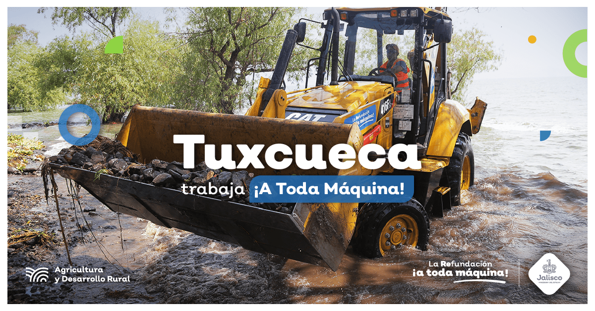 TUXCUECA TRABAJA A TODA MÁQUINA