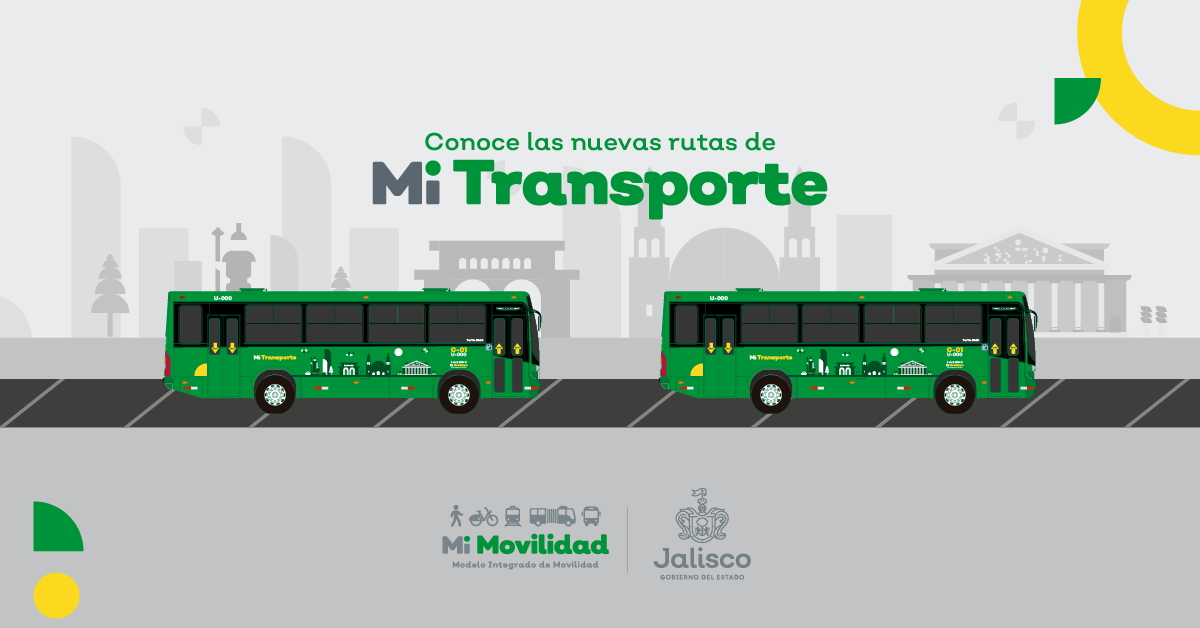 Conoce las nuevas rutas de Mi Transporte