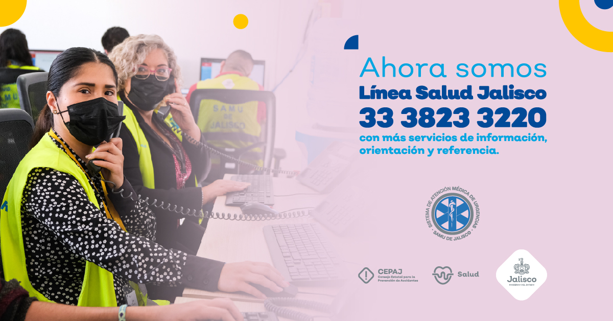 El Call Center de la SSJ evoluciona y se convierte en la Línea Salud Jalisco