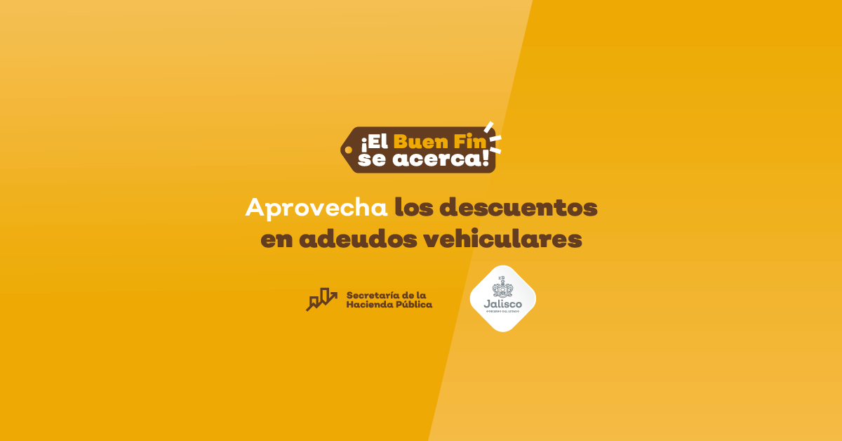BUEN FIN 2020 Gobierno del Estado de Jalisco