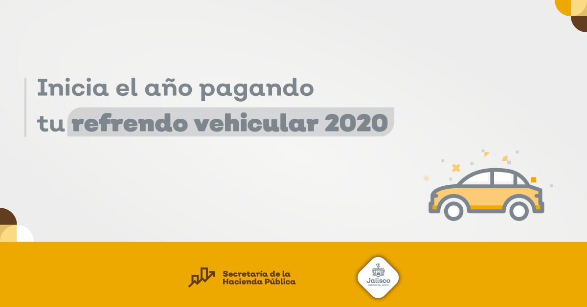 REFRENDO VEHICULAR 2020