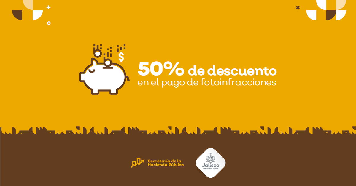 50% DE DESCUENTO EN EL PAGO DE FOTOINFRACCIONES