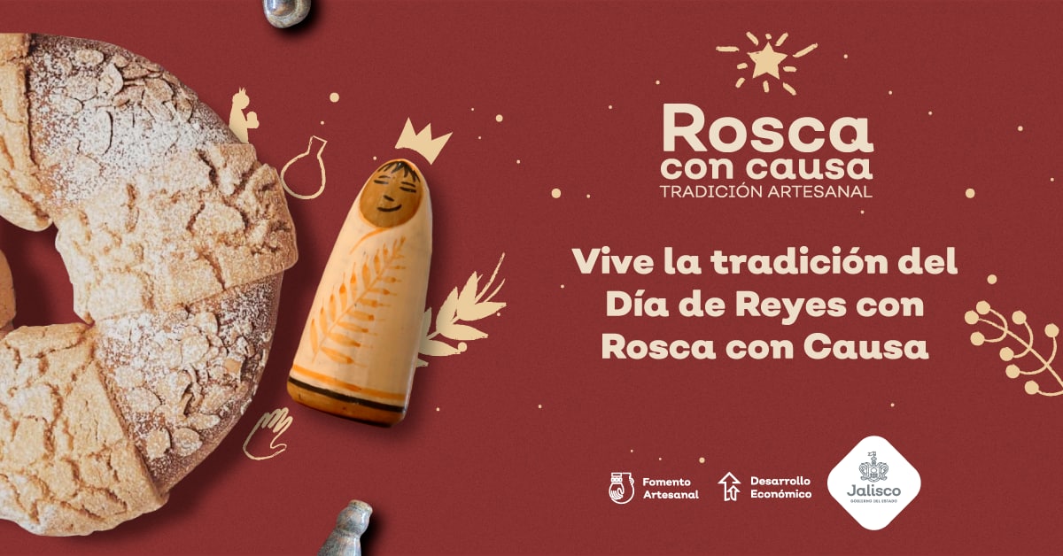  Vive la tradición del Día de Reyes con Rosca con Causa