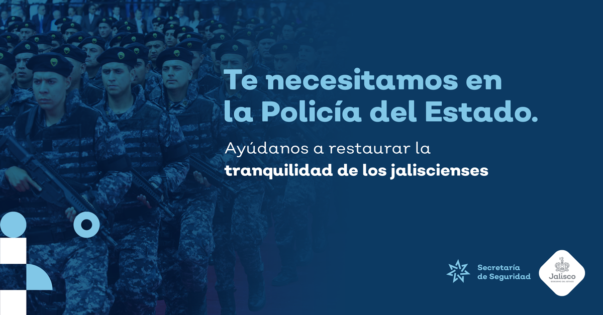 Ayúdanos a restaurar la tranquilidad de los jaliscienses