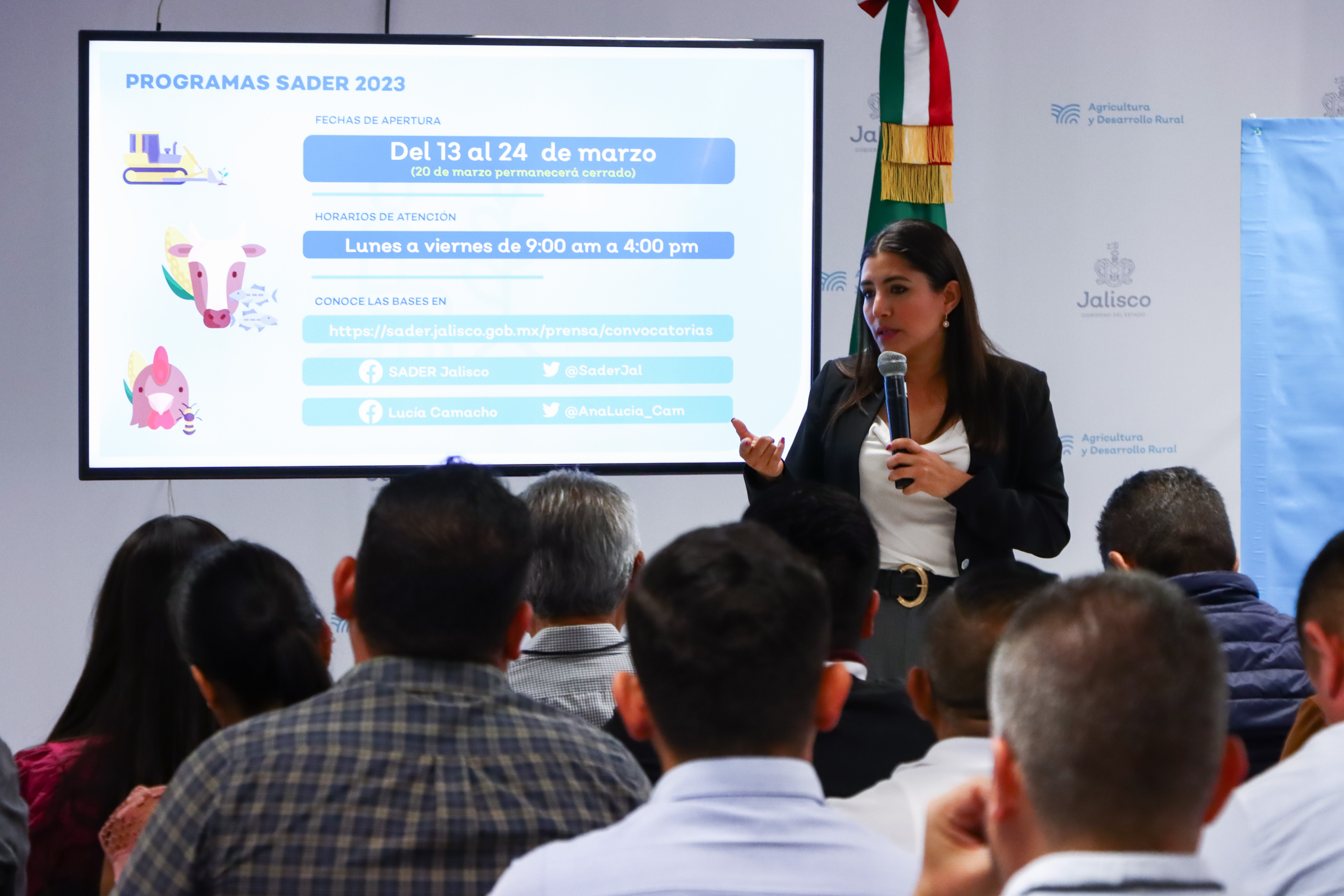 Abrirá SADER Jalisco ventanillas para acceder a programas de apoyos en 2023
