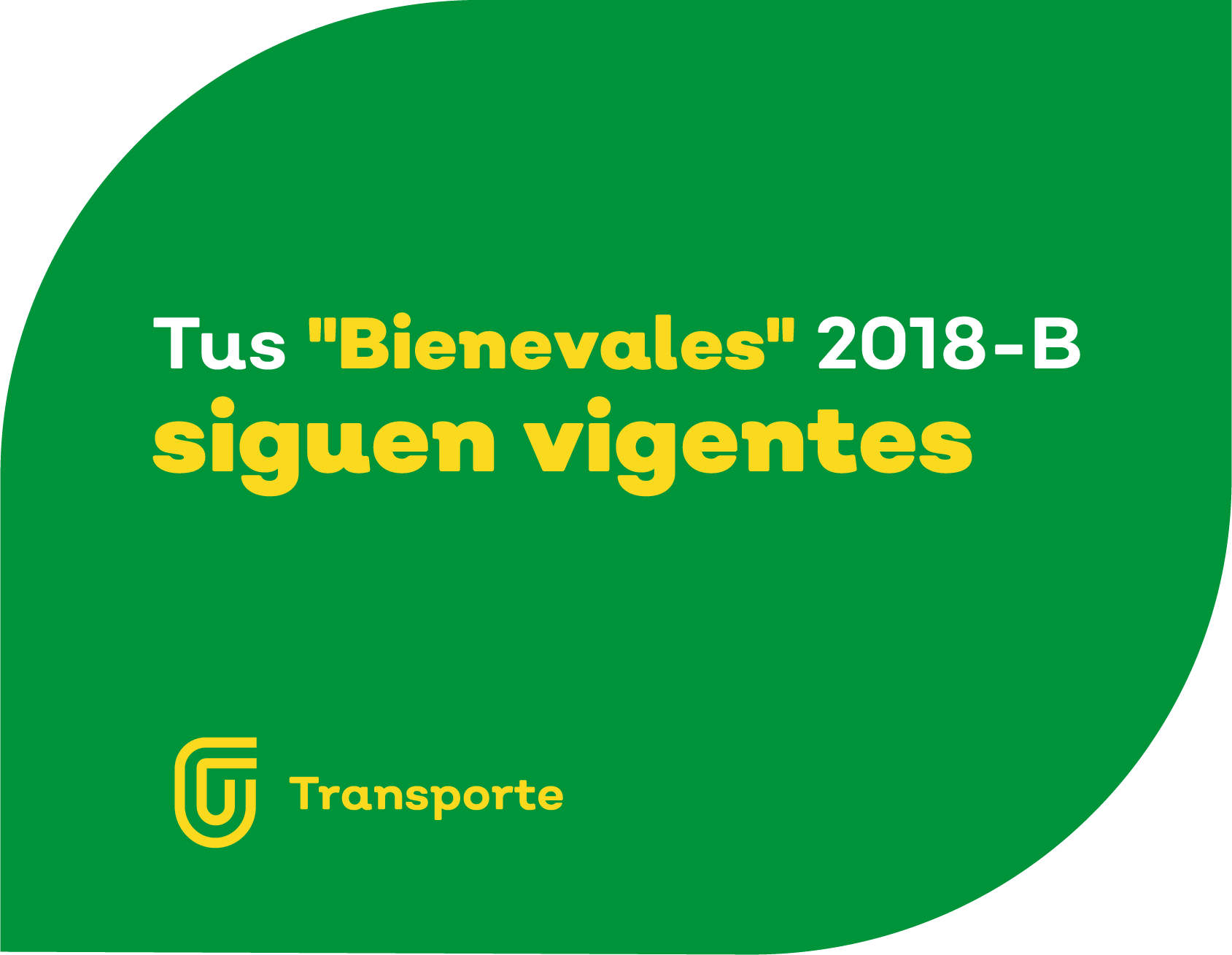 Imagen informativa sobre la noticia de que los bienevales son bienvenidos.