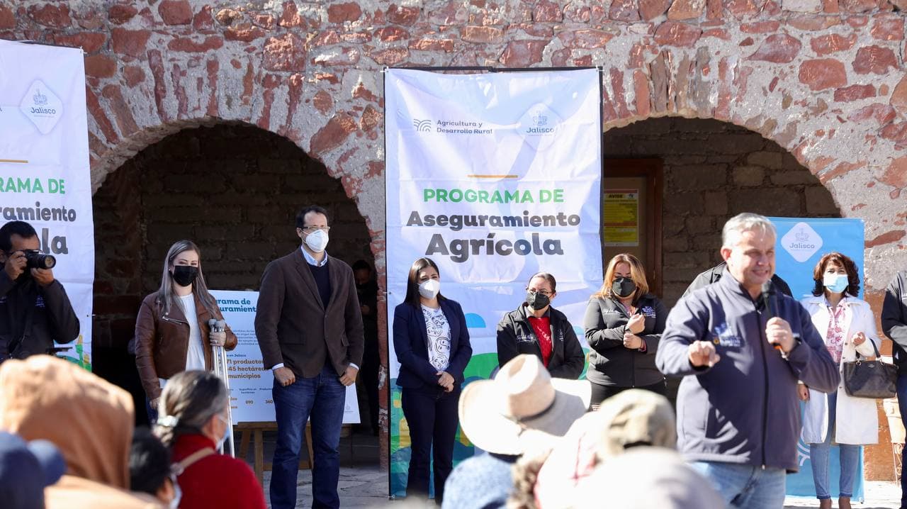 SADER Jalisco entrega recursos en Ojuelos al sector agrícola afectado por sequía