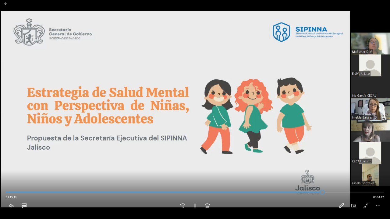 Instalan Mesa de Trabajo de Acciones para la Estrategia Nacional de Prevención de Adicciones y Salud Mental en Jalisco (ENPA)
