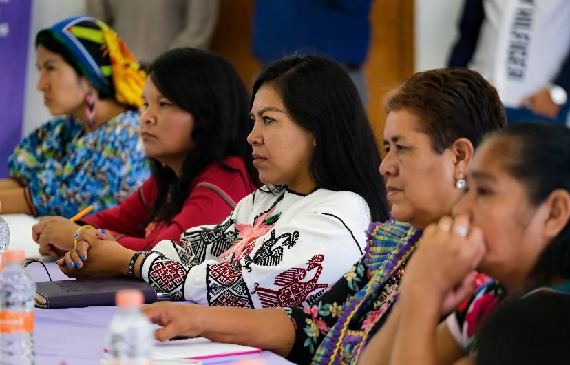 Gobierno del Estado e IEPC ofrecen capacitación a mujeres indígenas para combatir la violencia política en razón de género 