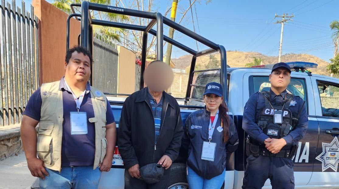 Localizan en Autlán de Navarro a un adulto mayor que estaba reportado como desaparecido 
