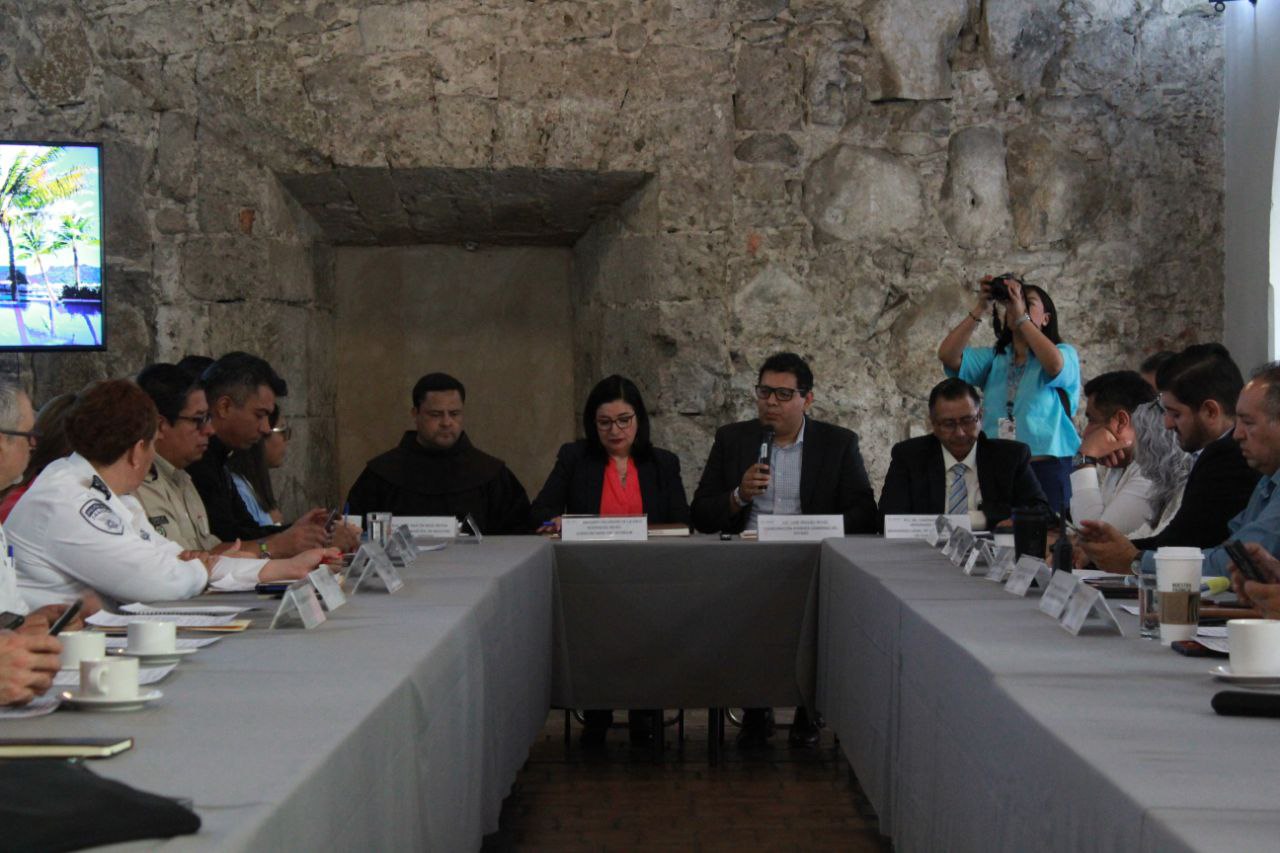 Autoridades de los tres niveles de gobierno y representantes eclesiásticos instalaron la Mesa Permanente interinstitucional para la Romería 2023 