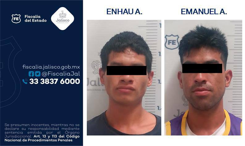 DOS SUJETOS RELACIONADOS POR LA POSIBLE COMISIÓN DE DELITOS VINCULADOS CON LA DESAPARICIÓN DE PERSONAS EN LAGOS DE MORENO, YA ENFRENTAN PROCESO PENAL