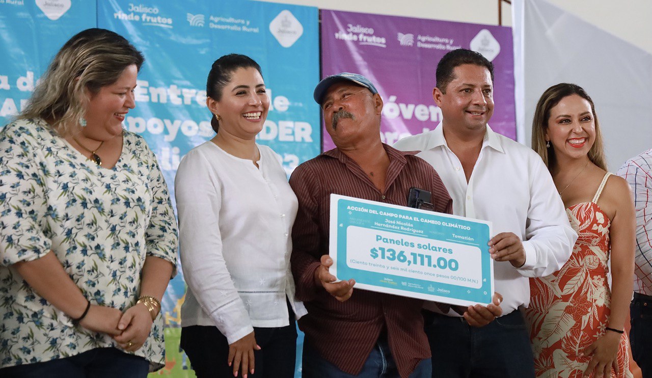 Entrega la SADER Jalisco apoyos por 34.5 mdp al  sector productivo de la Región Costa