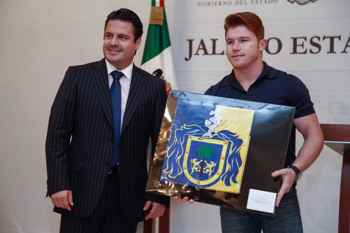 Aplaude Gobernador trayectoria de Saúl “Canelo” Álvarez 