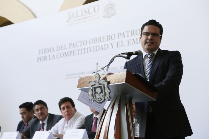 Firma del Acuerdo Obrero Patronal por la Competitividad y el Empleo