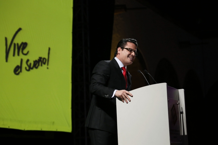 la Entrega del 6to Premio Adolf Horn al Empresario Joven del año 2012 de Jalisco