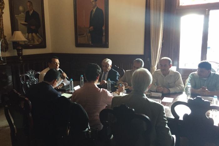 Reuniones del día 21 de septiembre de 2015