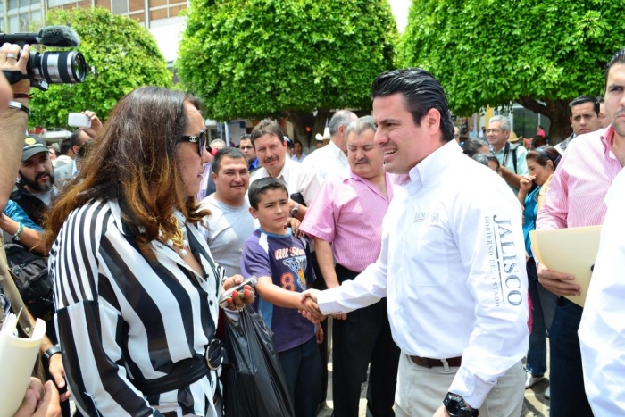 Gira del C. Gobernador al Municipio de Arandas.