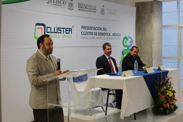 Imagen alusiva a la nota Se inauguró el clúster de robótica con su oficina en MIND