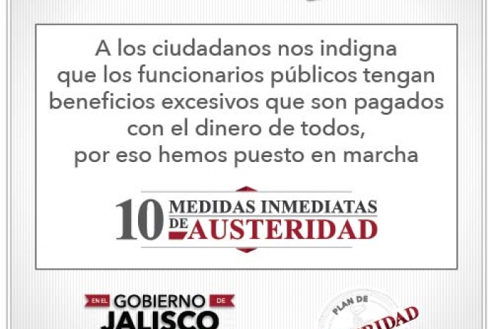 10 primeras medidas de austeridad