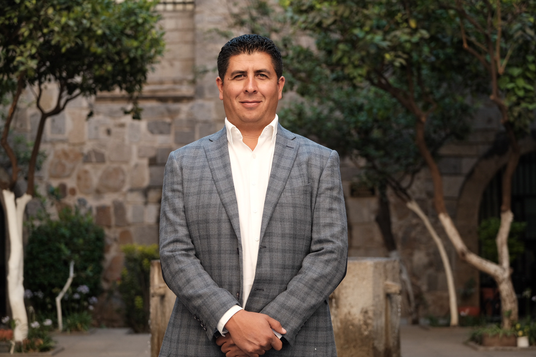 Foto del presidente municipal del municipio de Valle de Juárez
